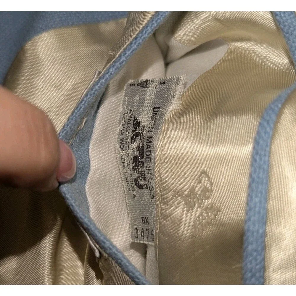 Vintage Countess Mara 44R‎ Blue Sports Coat Blazer Old Money Preppy Nautical USA
